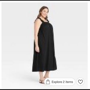 Women's Ruffle Sleeveless Dress - A New Day™